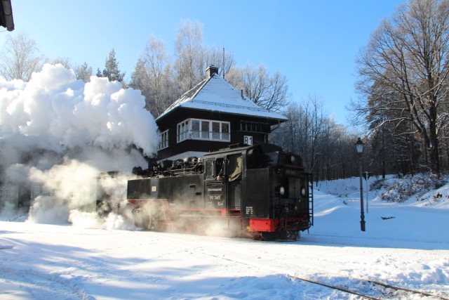 Hotel Bahnhof Bertsdorf Lage